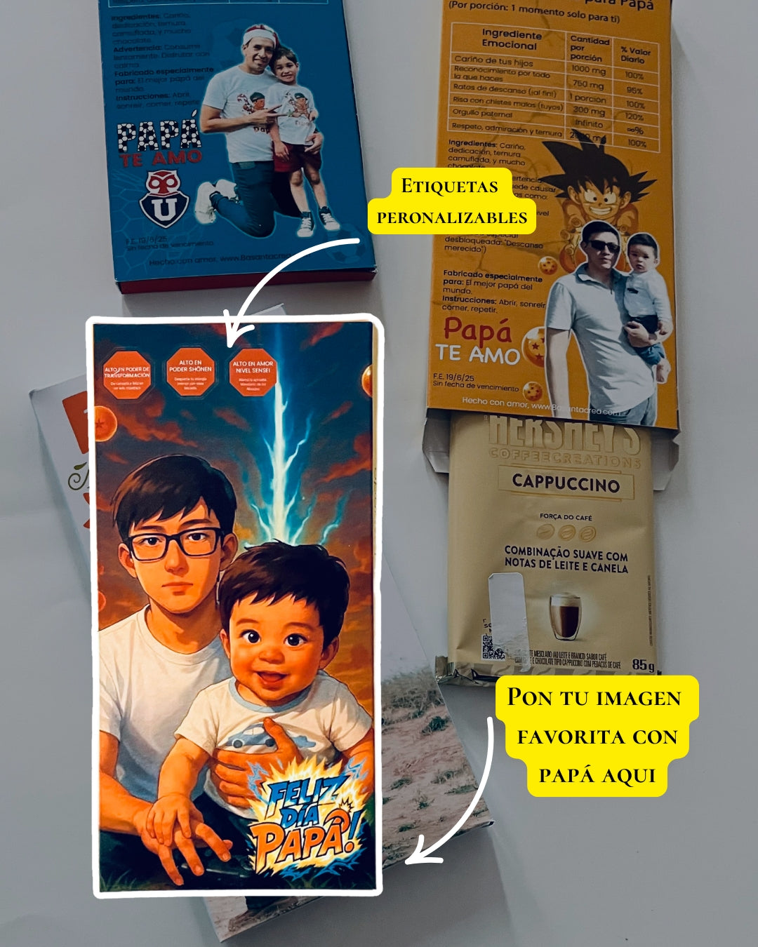 Archivo Digital Caja de Chocolate para Papá